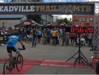 Tilford Caught This Pic Of The Finish.