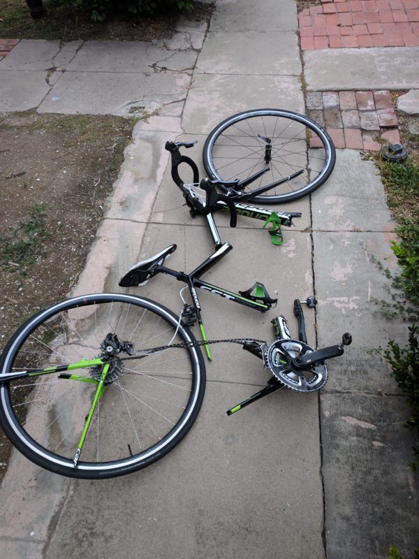 broken bike